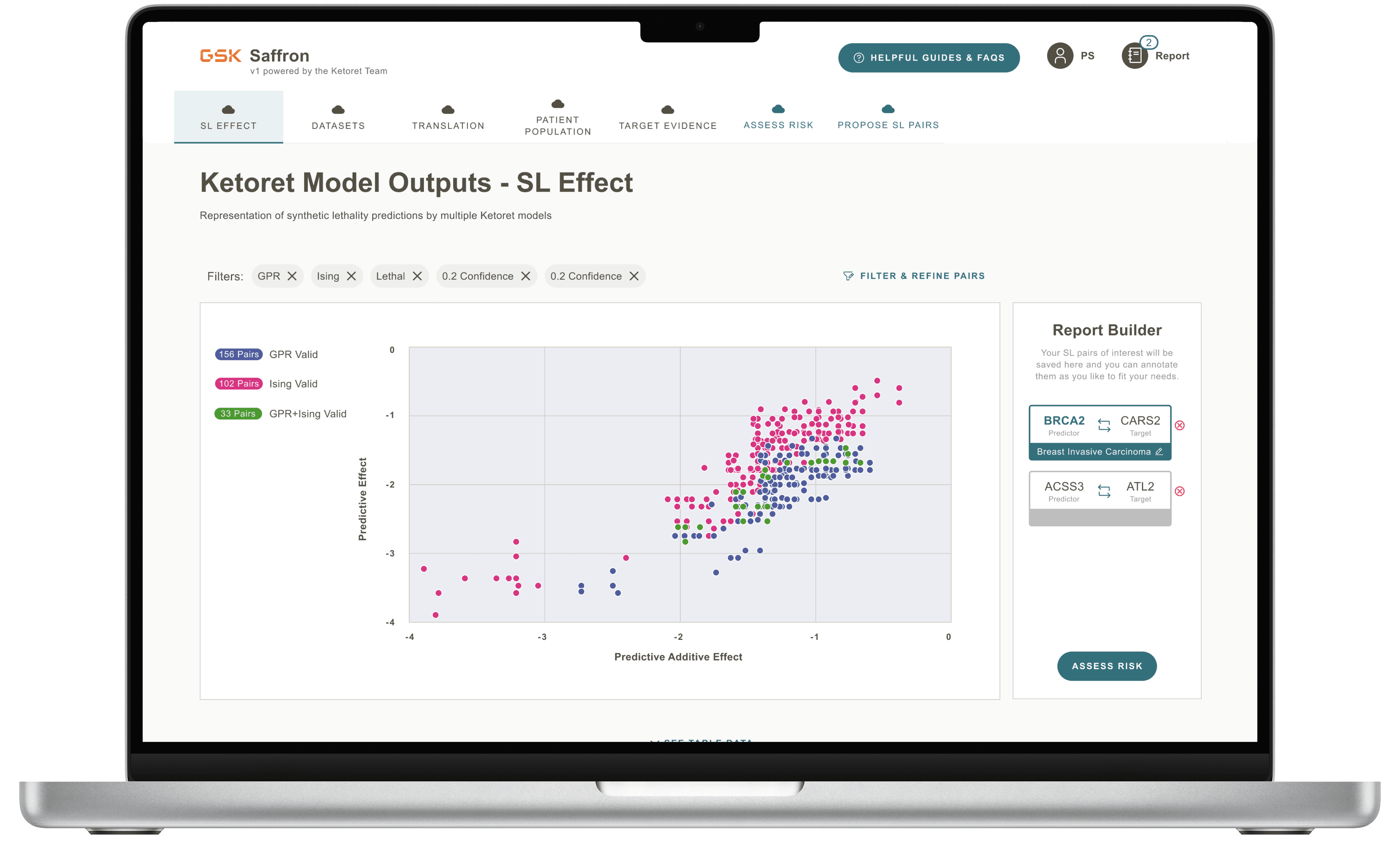 GSK AI/ML - Synthetic Lethality in Oncology